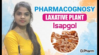 Isapgol Pharmacognosy  Laxative PlantChapter5  D Pharm  ER2013T [upl. by Hedvige]