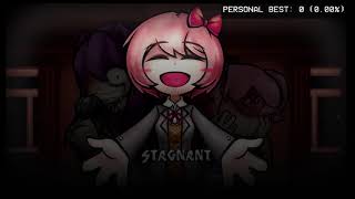 Fnf doki doki takeover bad endingStagnant unfair mode [upl. by Ymmit]