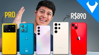 Todos TOP 18 MELHORES celulares de R600 a R5000 para COMPRAR e usar em 2025 [upl. by Bud873]