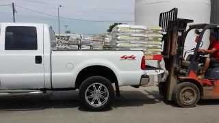 2008 Ford F250 Payload Test with 3736lbs [upl. by Ayocal271]