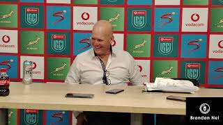 STORMERS Coach John Dobson after their win over Munster [upl. by Janey]