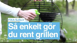 Gör rent grillgallret utan krångel eller specialmedel [upl. by Marashio737]