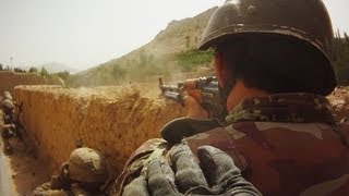 FIREFIGHT ON HELMET CAM IN AFGHANISTAN  PART 2 [upl. by Ming]