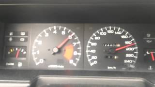 Nissan sunny N13 GTi CA18DE 50190kmh [upl. by Peggir476]