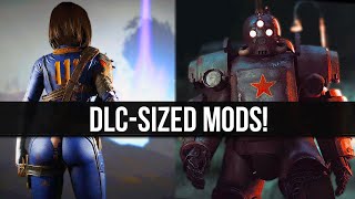 Fallout 4s Largest Mods  5 DLC Sized Mods to Overhaul Your Game [upl. by Cutter]