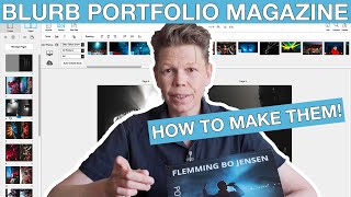 How I make my Portfolio Magazines using Blurbcom [upl. by Zurkow]