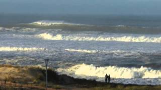 Vagues de 7m8m à Lacanau Océan  Swell Hercules XXL [upl. by Libyc]