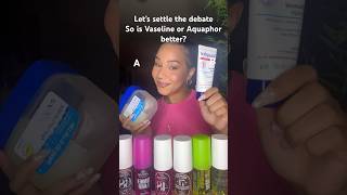 UNDERRATED LIPPIES VASELINE VS AQUAPHOR skincare lipcare preppy preppygrwm vaseline aquaphor [upl. by Abdel208]