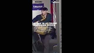 Man wanted for burglary at Trump campaign office in Ashburn [upl. by Steffin]