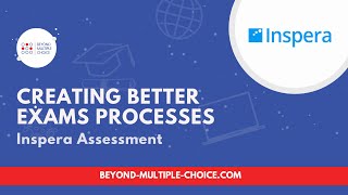 Beyond Multiple Choice Creating Better Exams with Inspera Lightning Demo [upl. by Gylys]