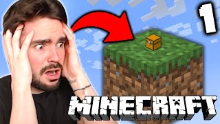 MINECRAFT ALE MASZ TYLKO JEDEN BLOK 1 [upl. by Ellenwahs]