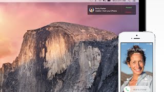 iOS8 amp Yosemite Handoff Demo  iTunes12 [upl. by Ahsenat]