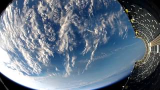 Falling Back to Earth  HD Footage From Space [upl. by Ahsertal589]