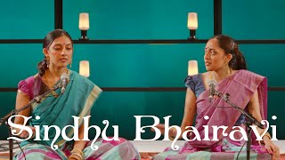 Sindhu Bhairavi  Featuring Sanchitha Chari and Saadhvi Chari  MadRasana Duet [upl. by Elam]