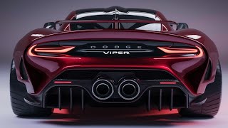 2025 Dodge Viper Revealed The American Supercar is Back [upl. by Ula]