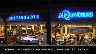 Aquarium  Restaurante en Menorca [upl. by Hazelton44]