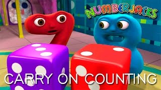 NUMBERJACKS  Carry On Counting  S2E8  Full Episode [upl. by Wymore]