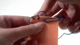 Blanket Stitch Tutorial  How To Sew a Blanket Stitch by Bugga Bugs [upl. by Arret]