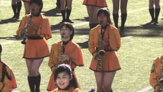 Bandfest 2012 Kyoto Tachibana High School Band Japan Action clip [upl. by Cornall]