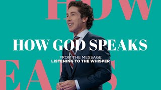 How God Speaks  Joel Osteen [upl. by Euqinomahs]