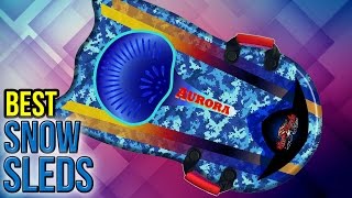 7 Best Snow Sleds 2017 [upl. by Anaytat64]