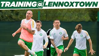 Training at Lennoxtown Celtic prepare for first away game of the season against Kilmarnock [upl. by Alvarez]