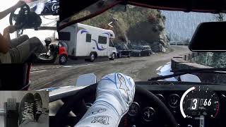 Dirt Rally 20  Rallye Monte Carlo  Lancia Stratos Onboard [upl. by Teahan]