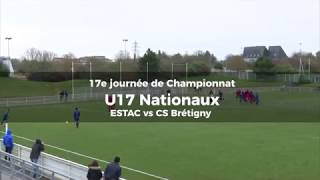 U17 Nationaux⎥Estac 41 CS Brétigny  Les buts [upl. by Aihsekyw]