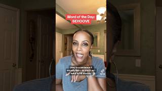 BEHOOVE Discover this purposeful word in 35 seconds newwords wordoftheday vocabulary words [upl. by Menken560]