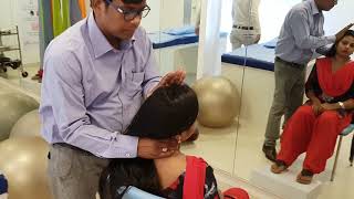 Chiropractic on neck stiffness in India Patna by Dr Rajneesh kant 09308511357 [upl. by Erminia469]