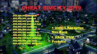 NEW CHEAT SIMCITY BUILDIT 2020 100 WORK  CHEAT HACK ITEM PRODUKSI [upl. by Oiratno]