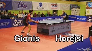 Gionis Panagiotis vs Miroslav Horejsi  Table Tennis [upl. by Viole328]