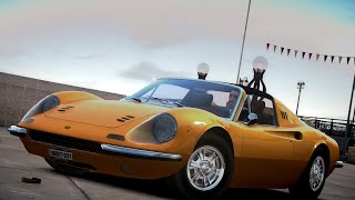 GTA IV 1972 Ferrari Dino 246 GTS Crash Testing HD [upl. by Tessi377]