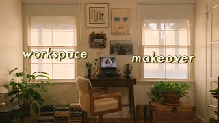 workspace makeover  tour [upl. by Lalad]