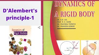 DAlemberts Principle1Dynamics Of Rigid BodyMSc [upl. by Artenal]