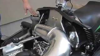 2010 Arctic Cat Crossfire R 800 Coolant System Overview [upl. by Paxton819]