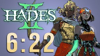 WORLD RECORD Hades 2 Speedrun in 6229  Charon Axe Any Fear Patch 4 [upl. by Bullion]