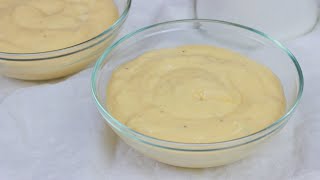 Cremiger Vanillepudding in 3 Minuten I Der beste selbstgemachte Pudding [upl. by Richard]