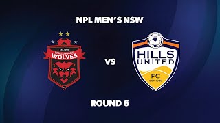 NPL Men’s NSW Round 6 Wollongong Wolves FC v Hills United FC [upl. by Reyna432]