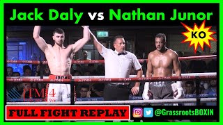 Jack Daly vs Nathan Junor KO Debut for Daly  FULL FIGHT  TM14 amp Mo Prior Promotions 2923 [upl. by Slocum]