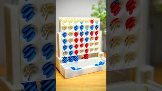 Amazing Connect 4 Game  3d printed vertex passthrough Game  Fun 3d printed toys toys 3d [upl. by Annyrb727]