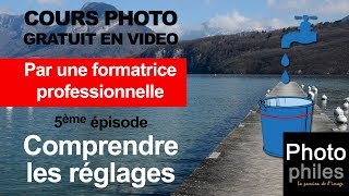 N°5 Cours sur la PHOTOGRAPHIE Ouverture Vitesse ISO Comprendre les réglages de votre appareil [upl. by Semele]