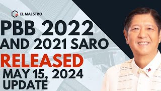 PBB 2022 SARO RELEASED MAY 15 2024 [upl. by Hafeenah]