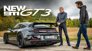 New Porsche 911 GT3 992 Generation EXCLUSIVE First Look with Andreas Preuninger  Carfection 4K [upl. by Bernadine]