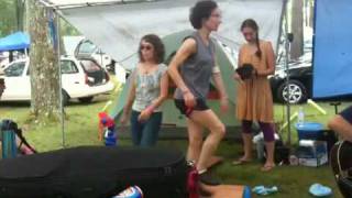 Clifftop 2010  Half Past Four  Kansas tent  Buckdancing fools [upl. by Sybil720]