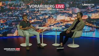 quotVorarlberg LIVE  die Nachrichten der Wochequot mit Predrag Zivanovic [upl. by Lehcem]