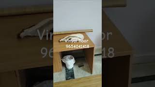 Vinyl floor  Pvc Flooring Installation Services Delhi  Best Floor Decor Wooden Design  viral [upl. by Voccola485]