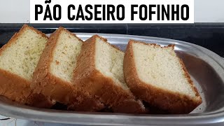 PÃO CASEIRO FOFINHO E FÁCIL DE FAZER [upl. by Farro923]