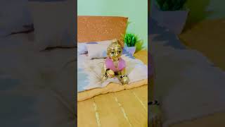 mero laddu Gopal 🙏radheradhe laddugopalhamareharitrending viral [upl. by Asseniv]