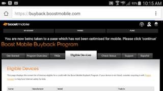 Boost Mobile Buyback Program HD [upl. by Tigirb]